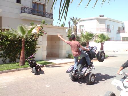 banshee 350se de amine :-) coco in action