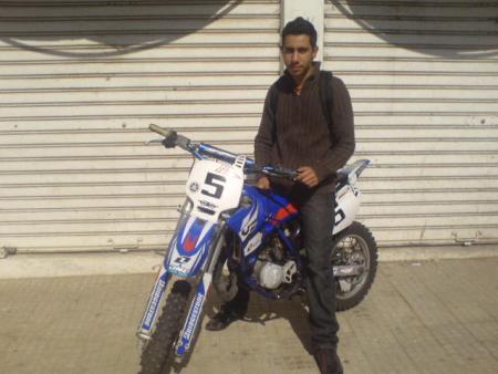 la yz 85 de simo fchouchate :D